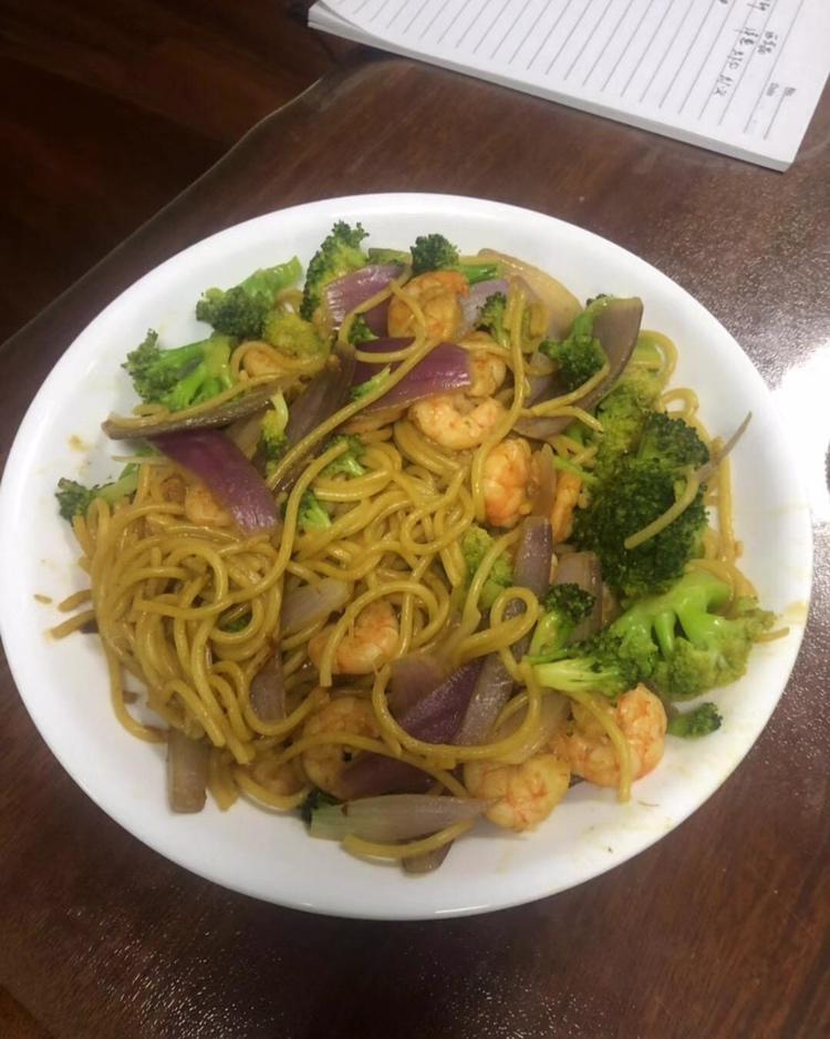 减脂|美味又低脂的虾油虾仁意大利面