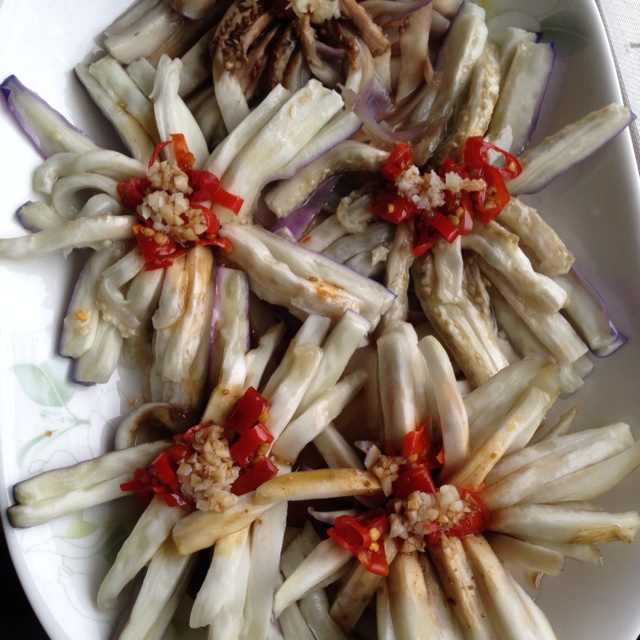 菊花茄子