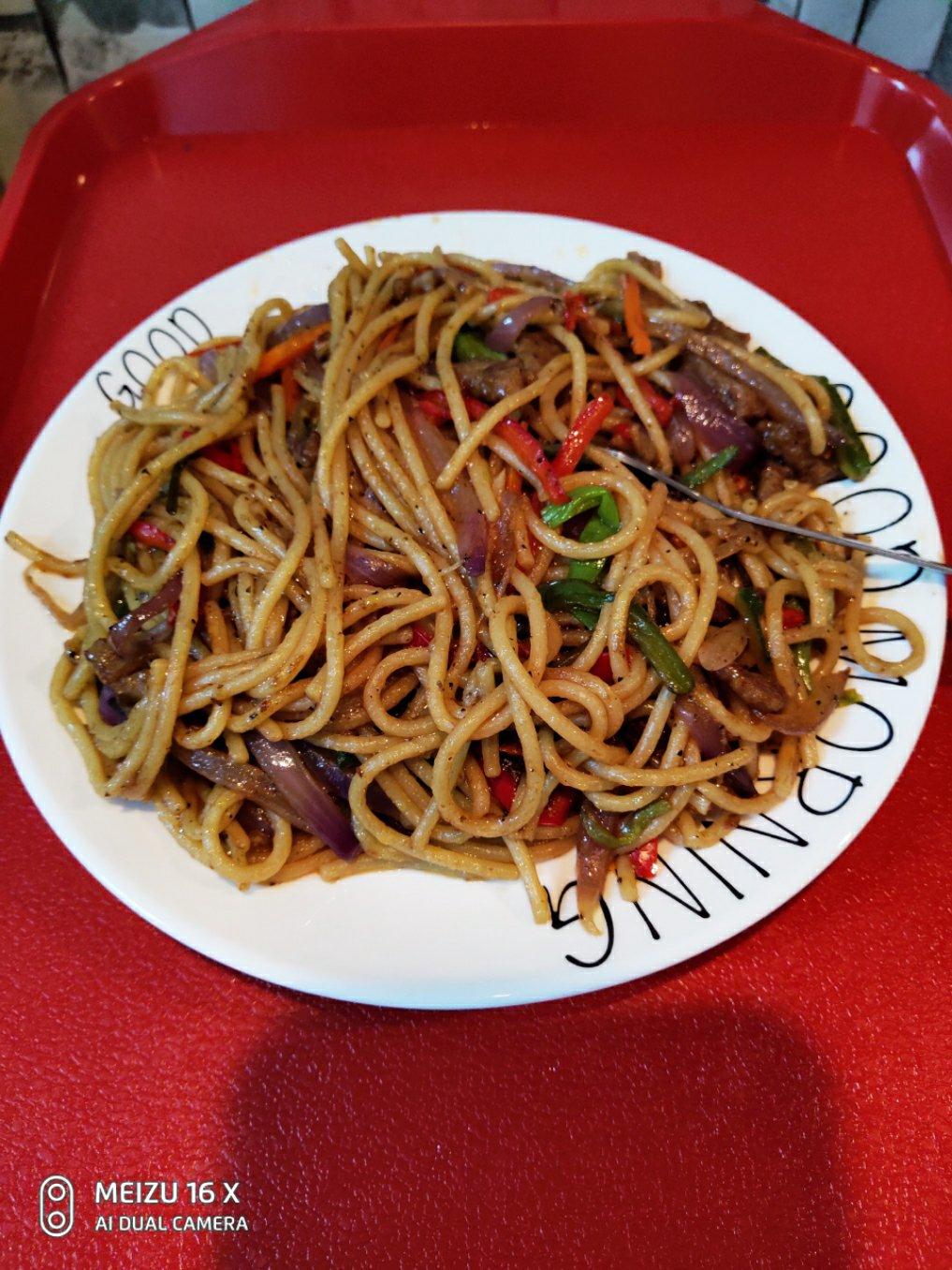 黑椒牛柳意面