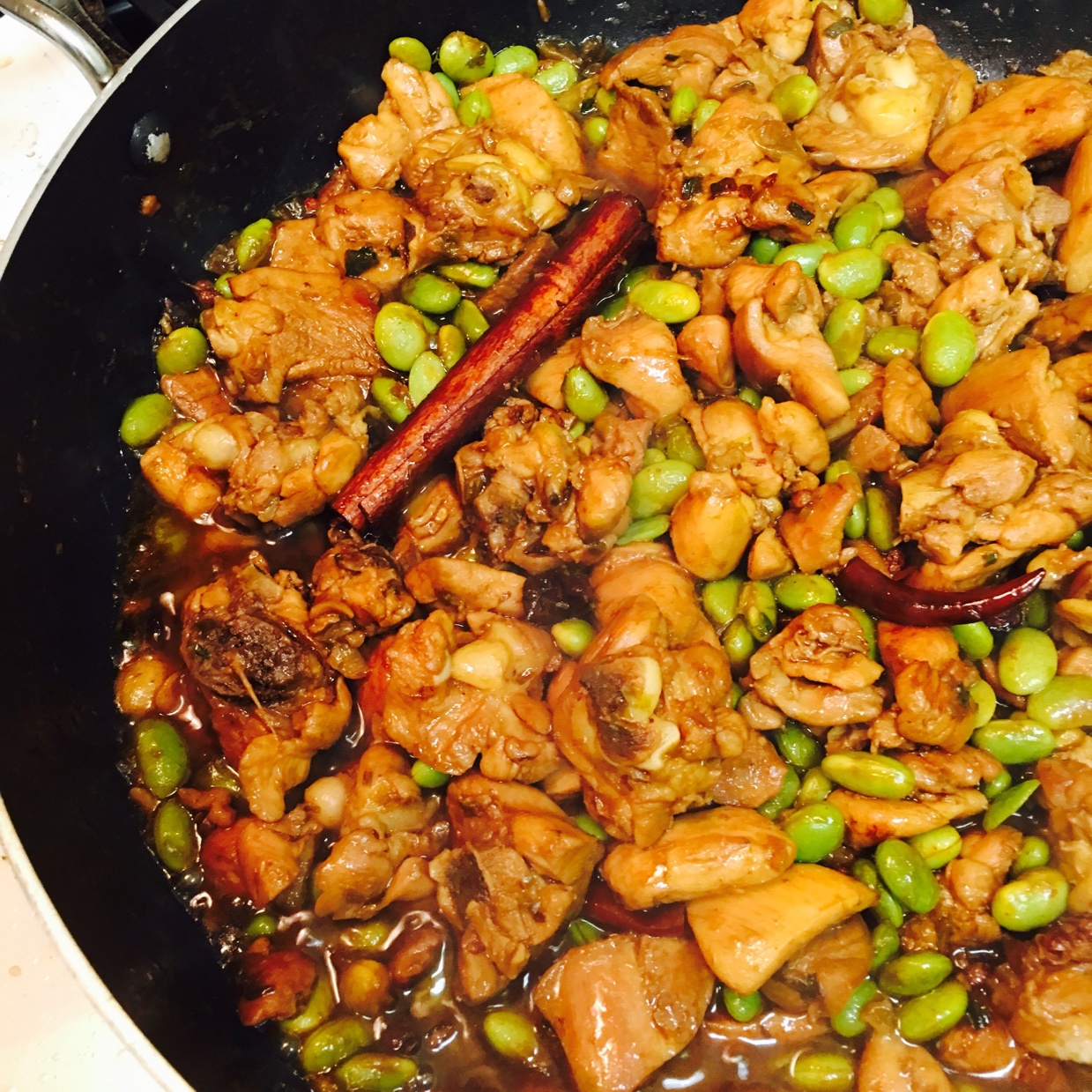 豆豆烧鸡（快手）