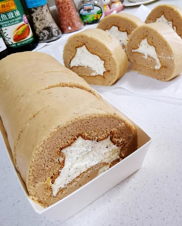 香气四溢的伯爵红茶蛋糕卷