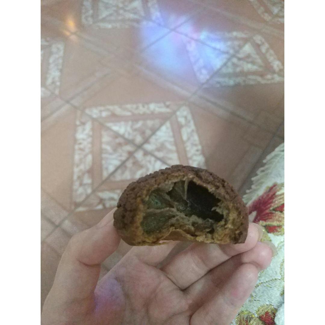 巧克力酥皮泡芙