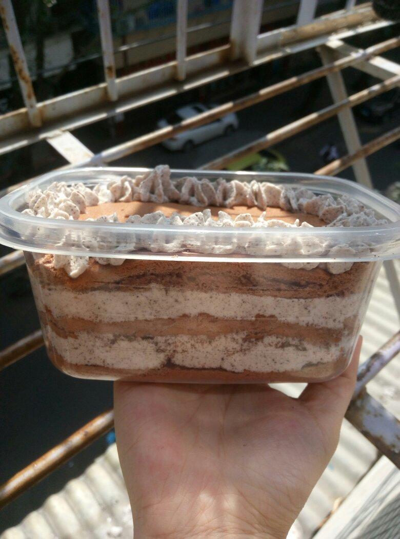 好吃到流泪的奥利奥咸奶油盒子蛋糕