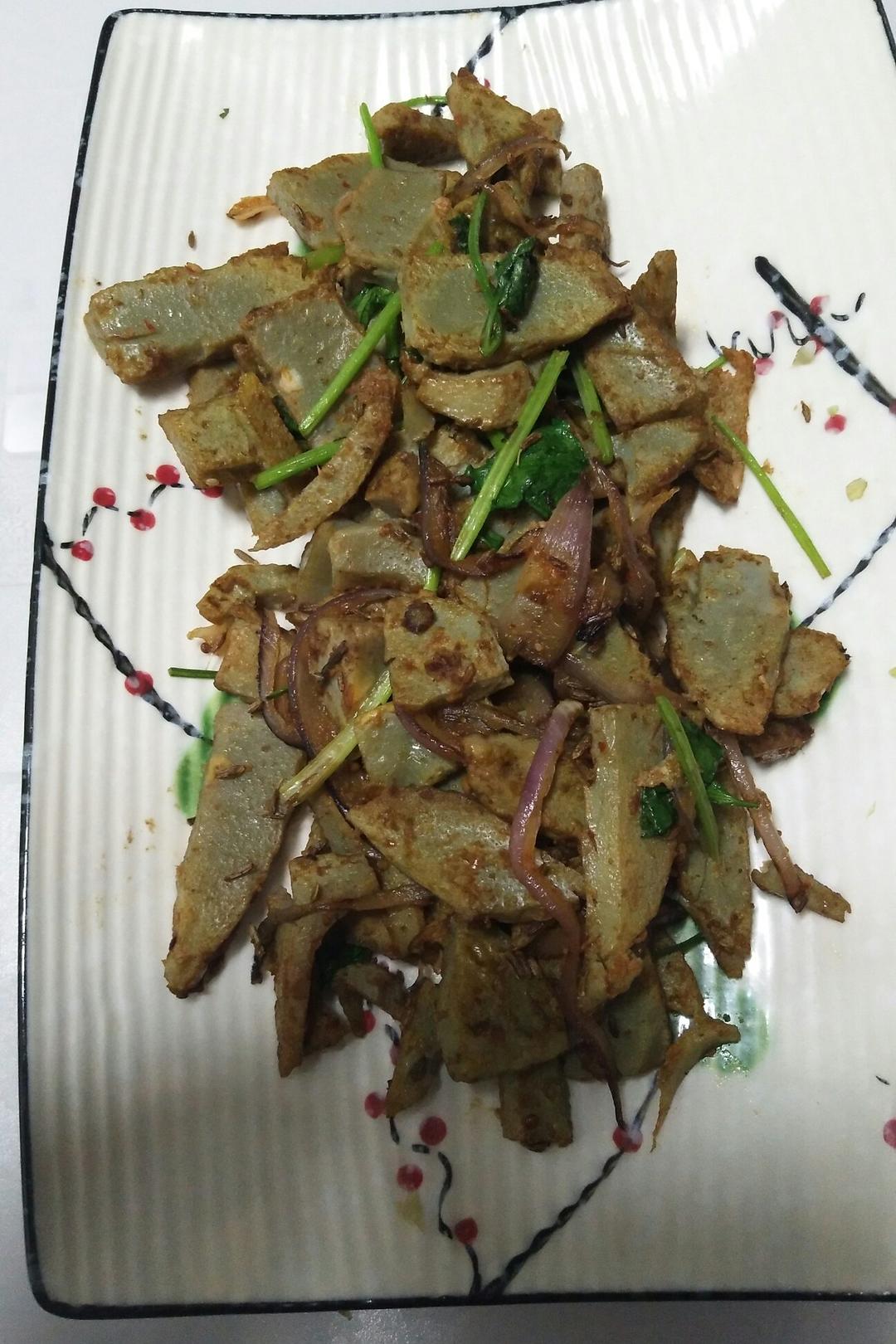 炒实蛋（自制实蛋）