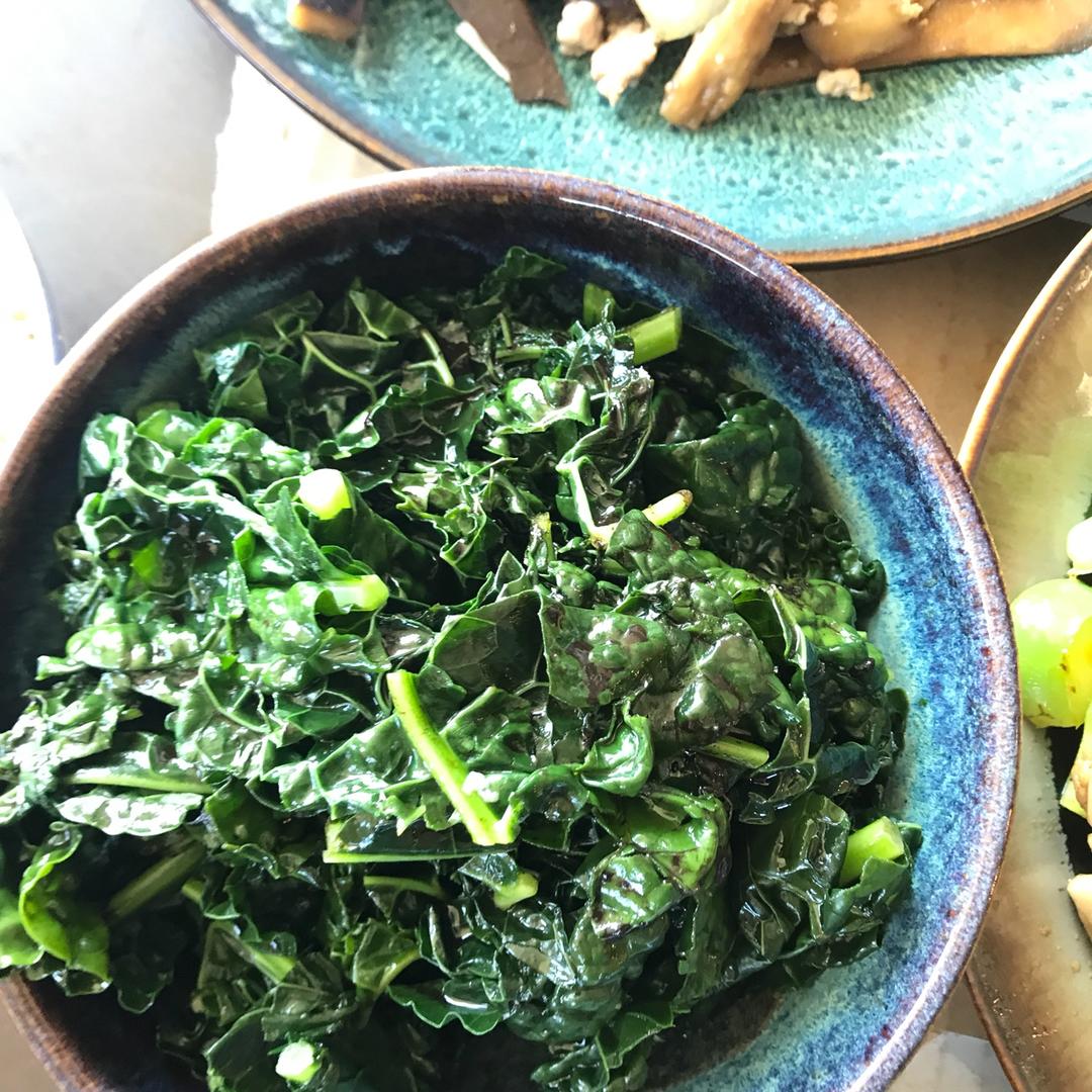 【健康三餐】凉拌羽衣甘蓝