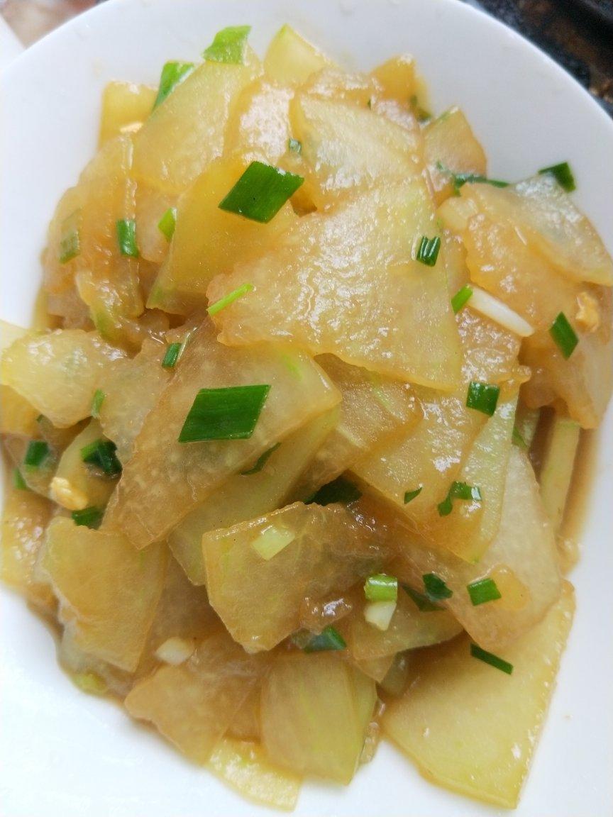 蚝油焖冬瓜