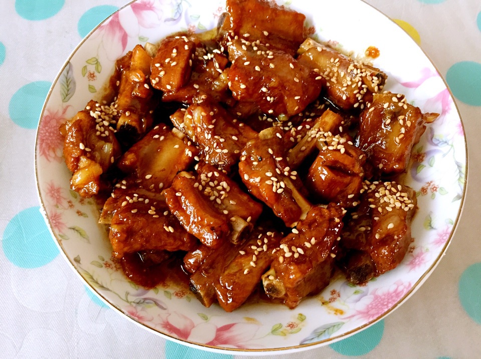 懒人版糖醋排骨