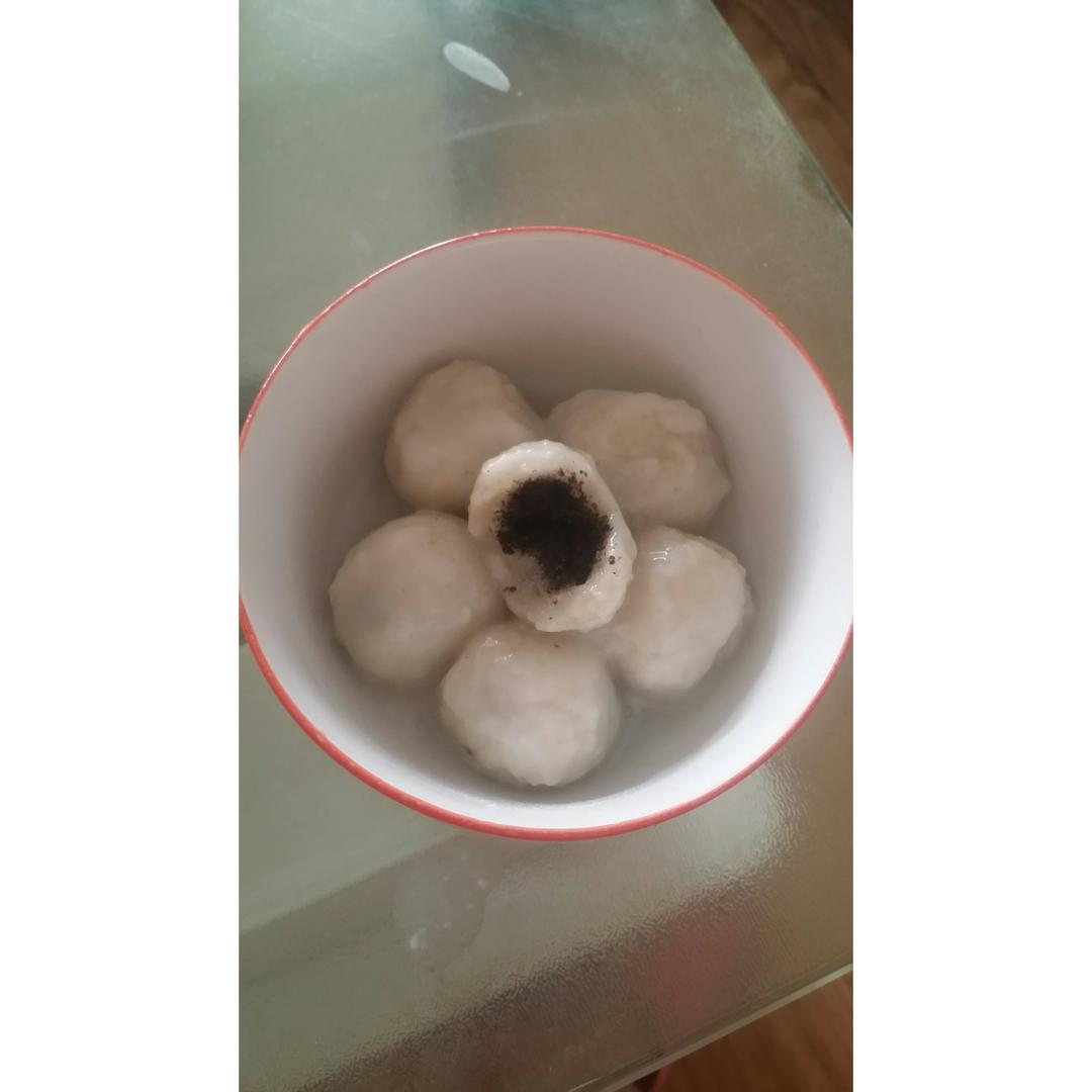 自制黑芝麻汤圆