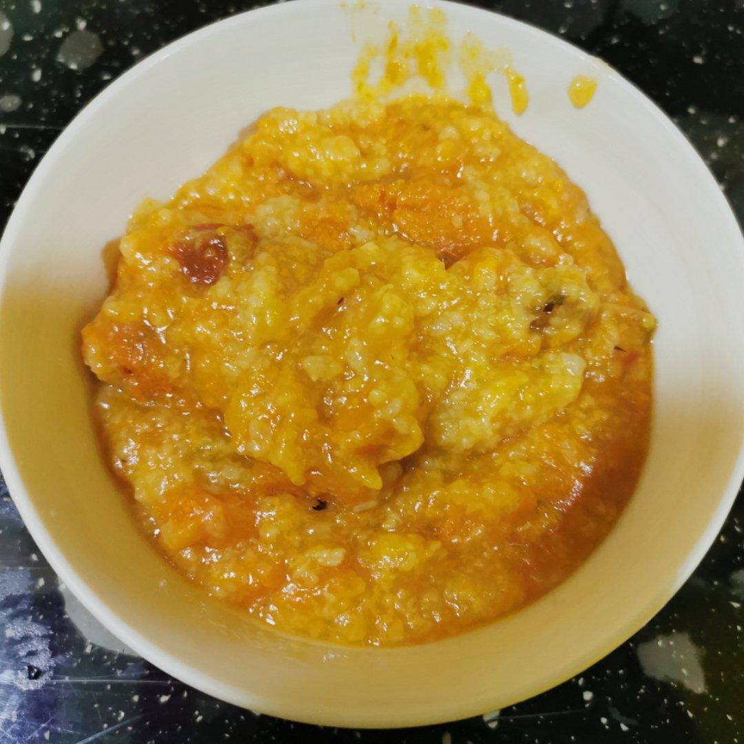 电饭锅版香甜南瓜粥