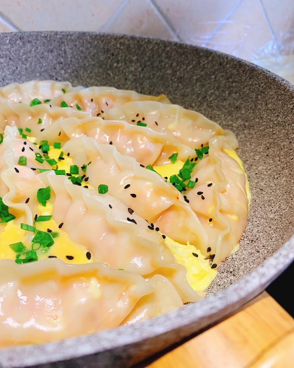 懒人快手抱蛋煎饺