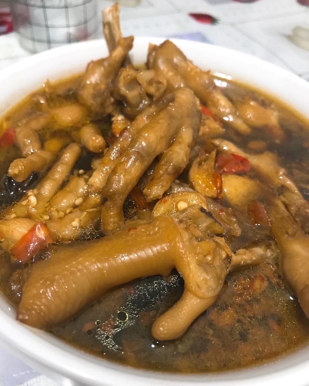秘制红烧鸡爪