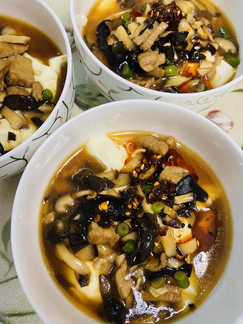 鲜香卤汁豆腐脑