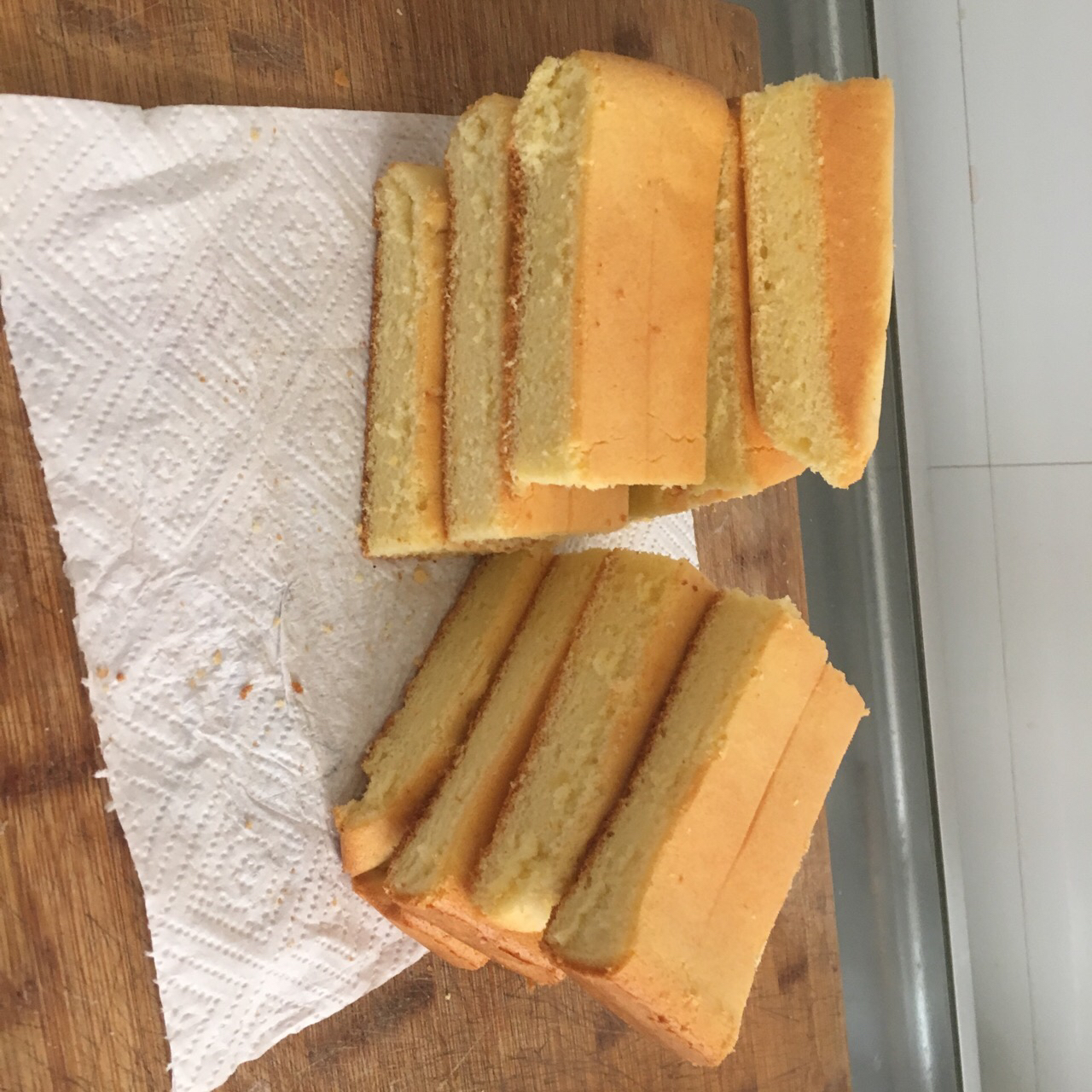 奶油蛋糕的戚风蛋糕坯（更新空气炸锅做法）