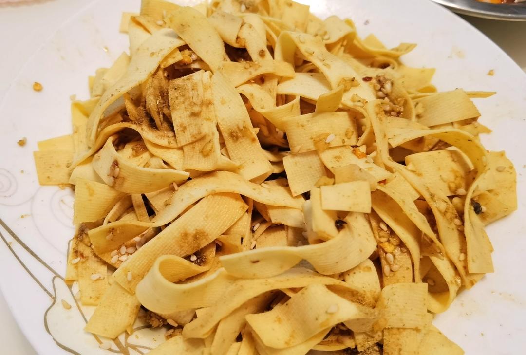 香辣孜然豆皮