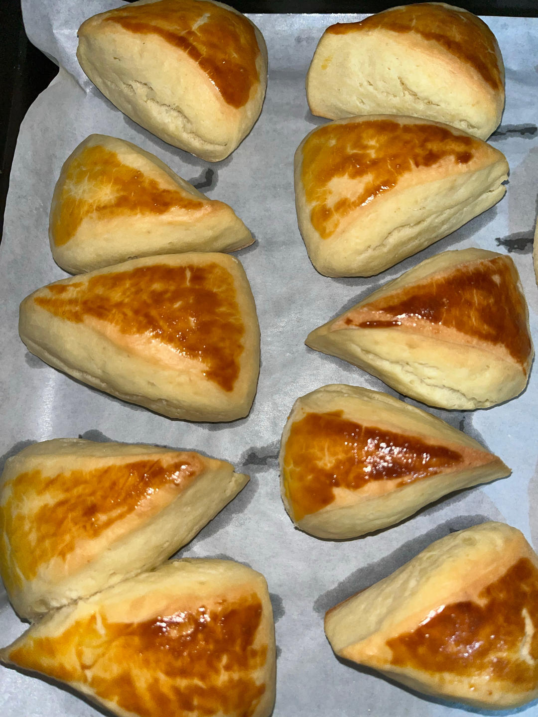 司康(消耗淡奶油酵母简单版)