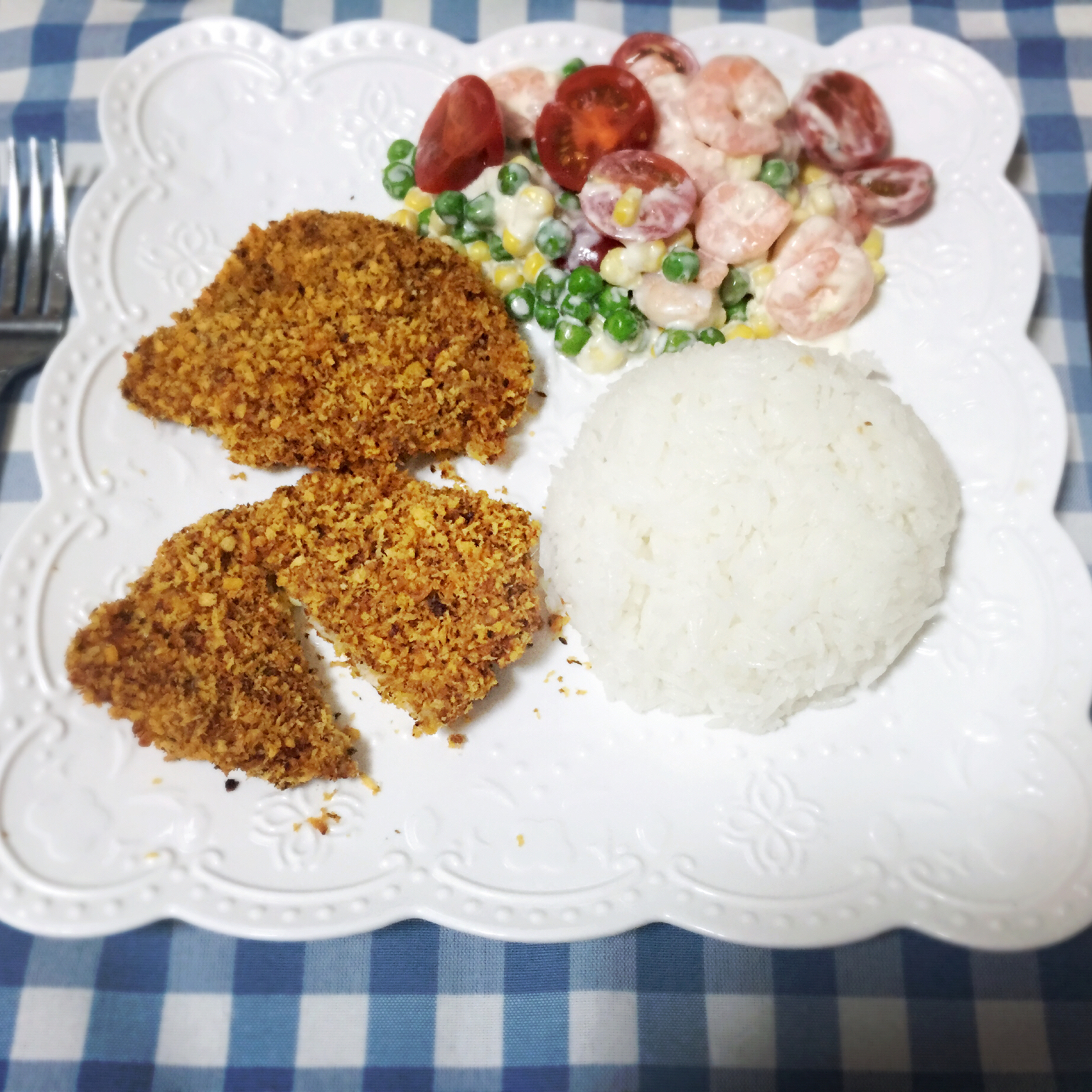 烤箱版炸猪排