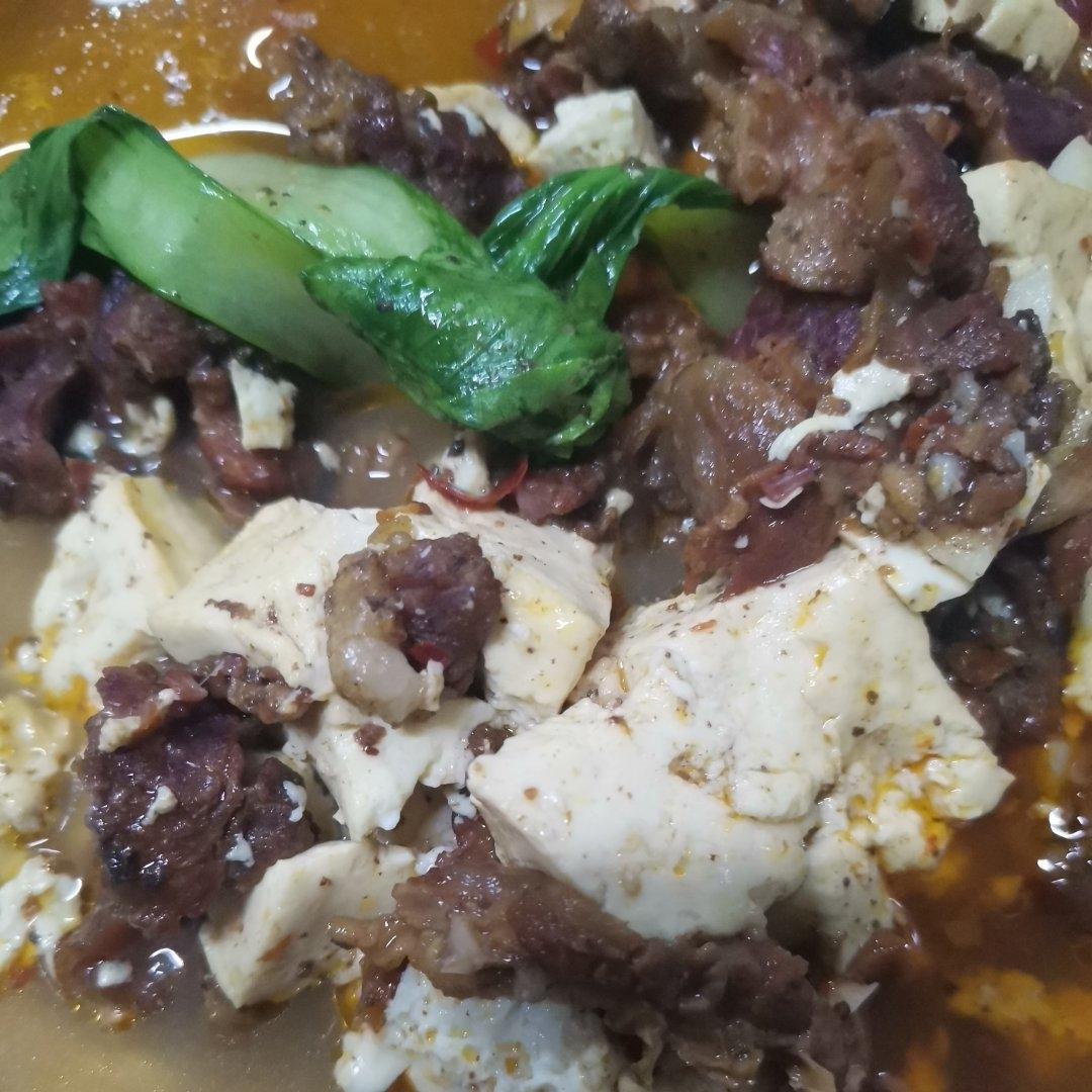 三绝牛肉炖豆腐  黄金搭配营养全