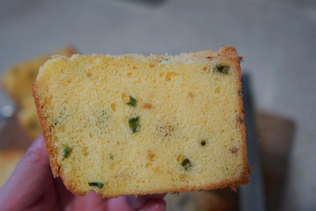 葱葱又松松戚风蛋糕