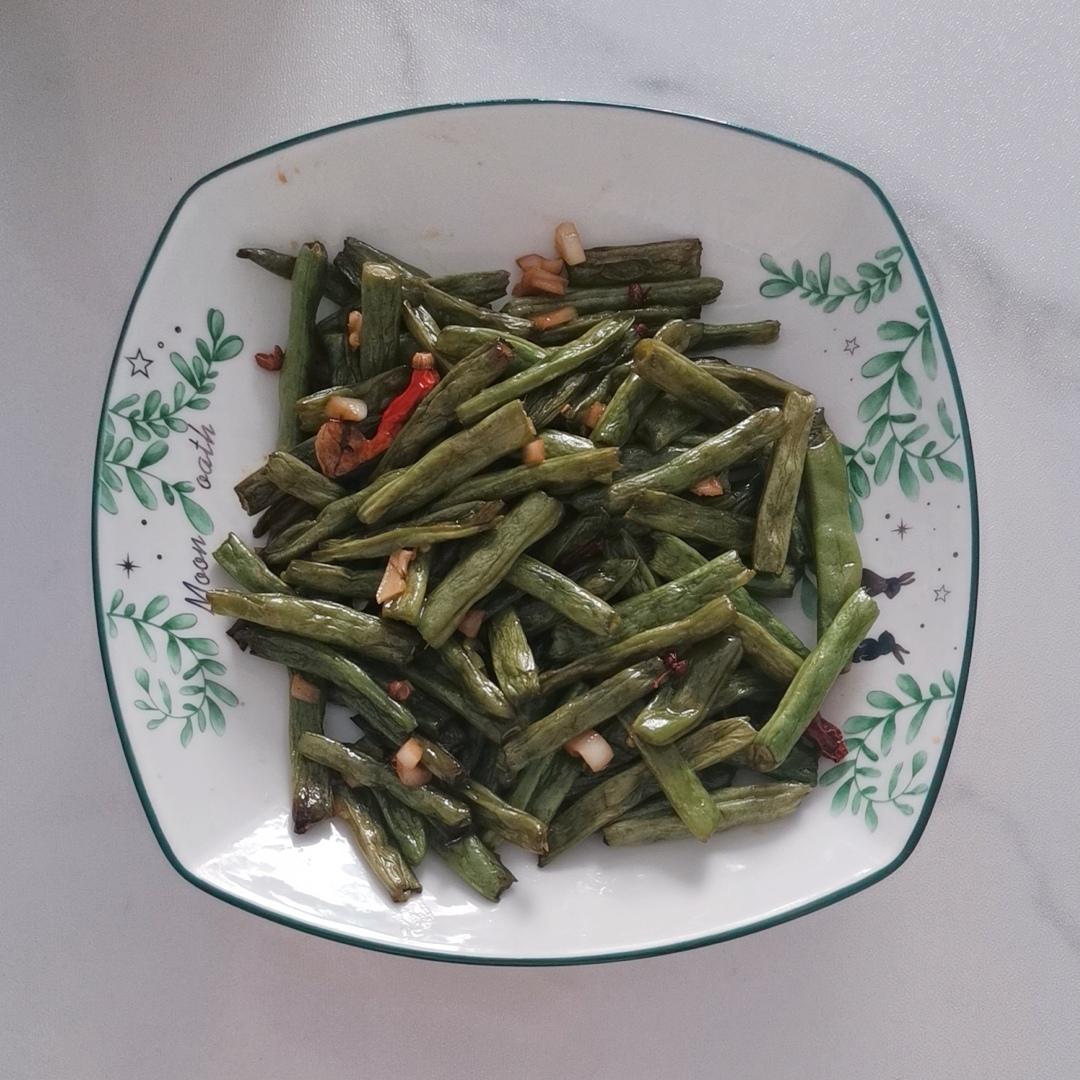 空气炸锅版干煸豆角