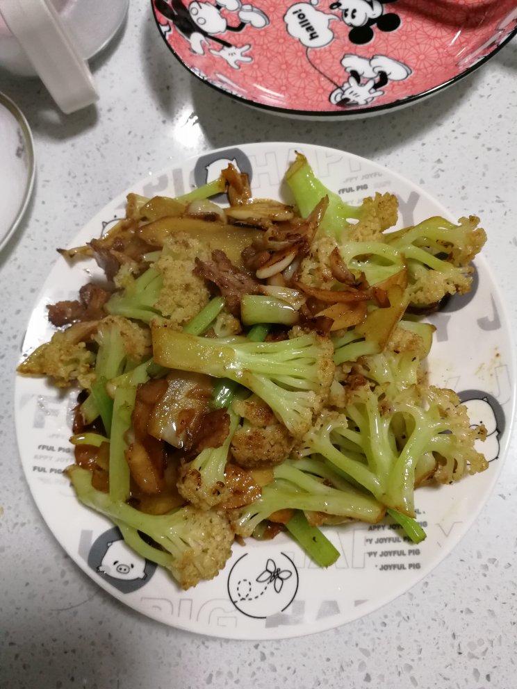和饭店一个味道的干锅花菜