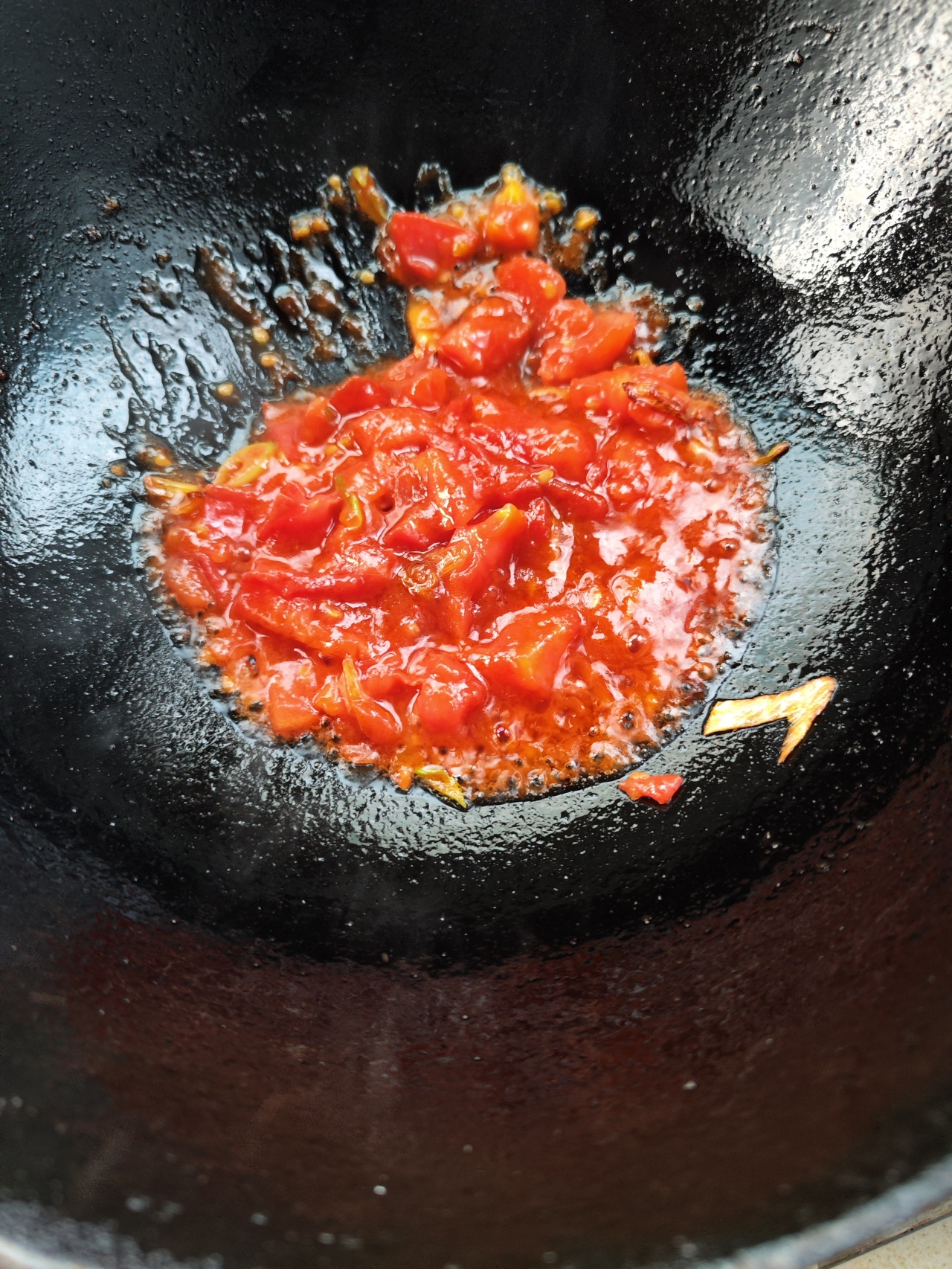 番茄酸汤肥牛卷的做法 步骤3