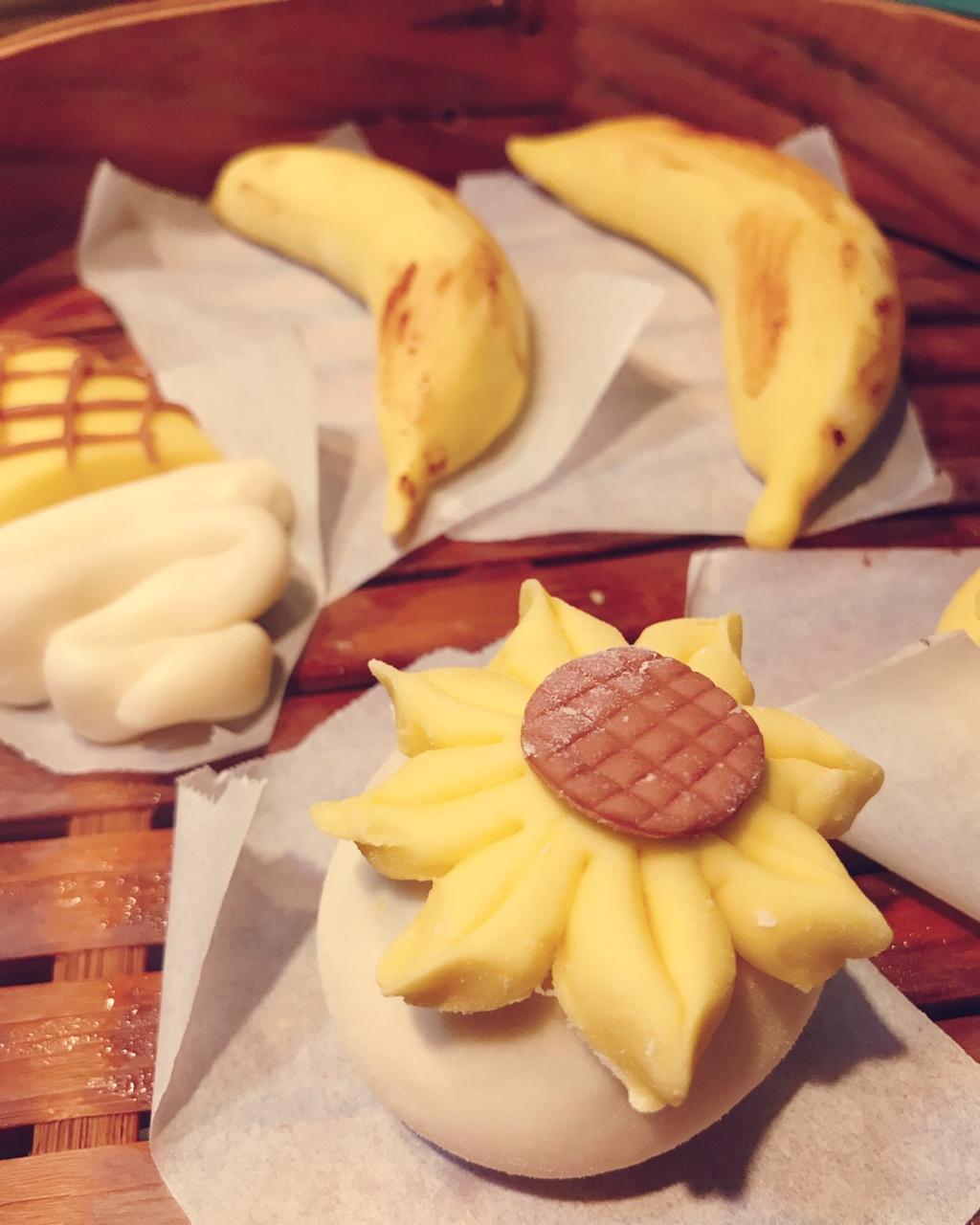 卡通馒头-象形香蕉馒头