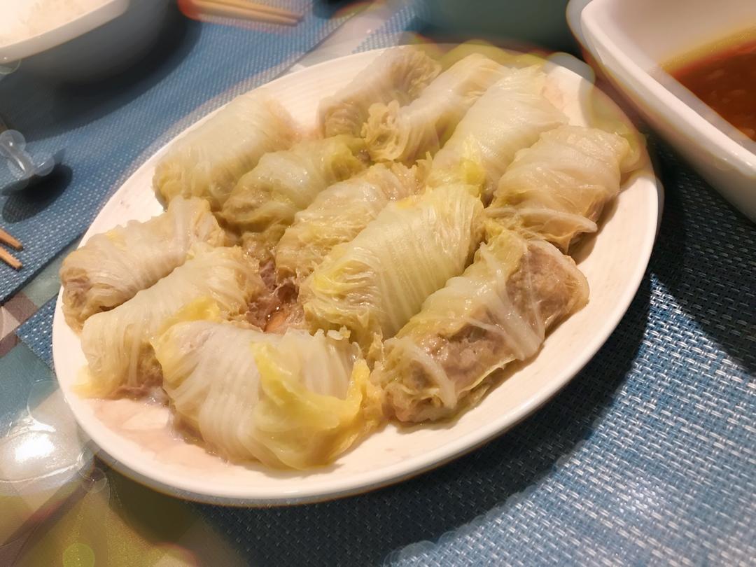 肉酿白菜卷