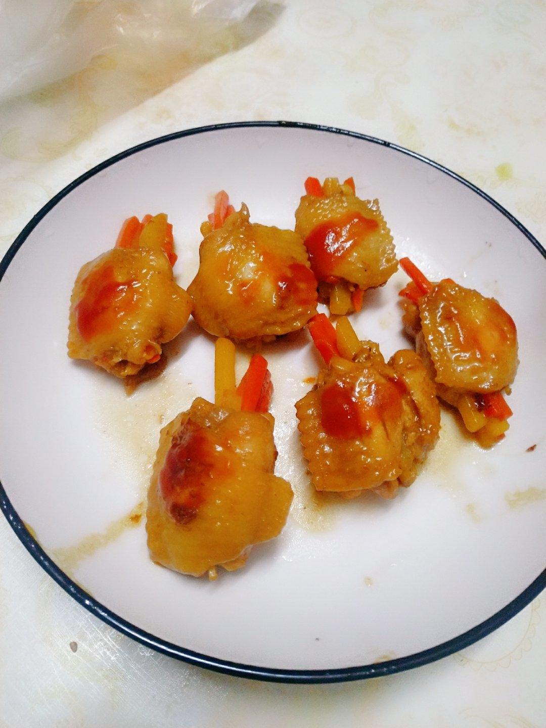 红烧脱骨鸡翅