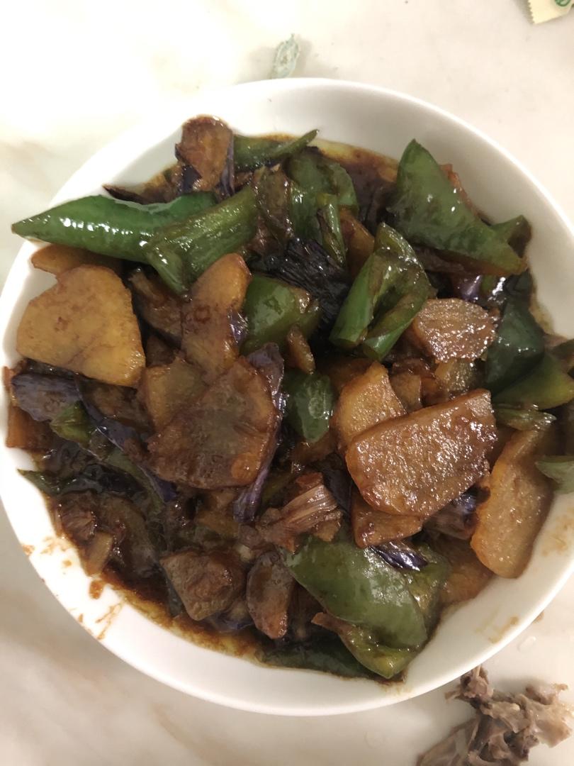 超级下饭的地三鲜