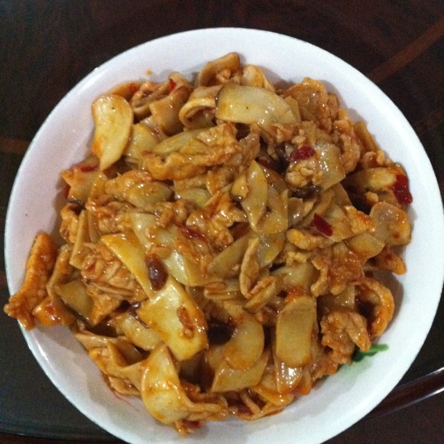 杏鲍菇炒肉