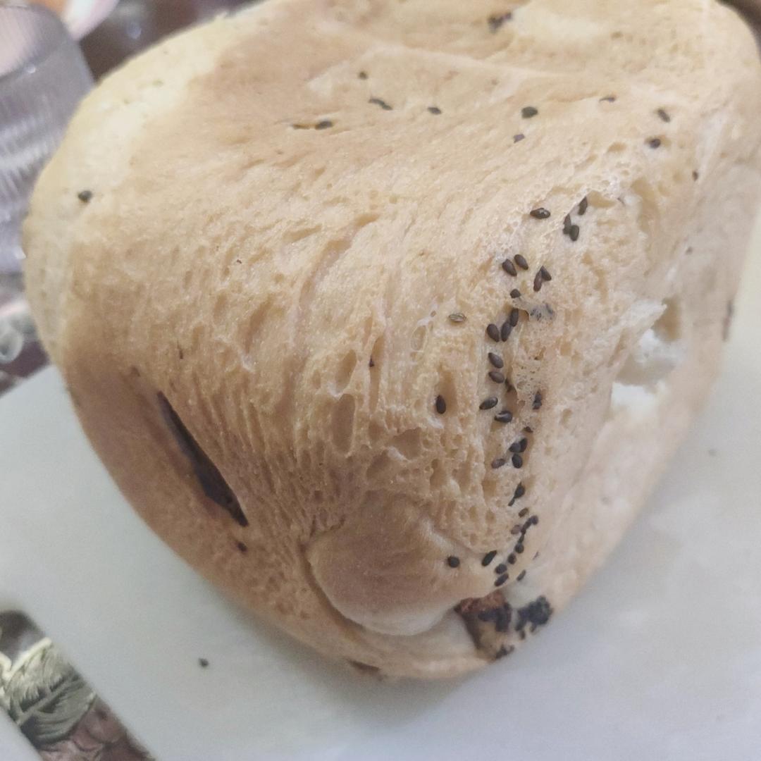 一键式做，炼乳坚果软吐司