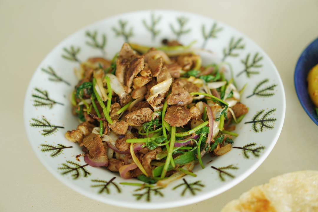 新疆美味--炒烤肉（有洋葱版）