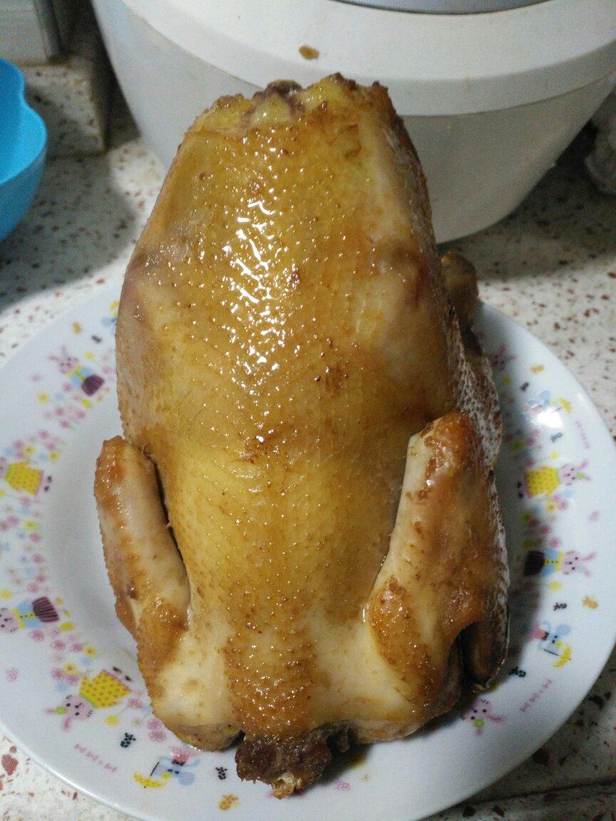 脆皮烤鸡（烤箱版）