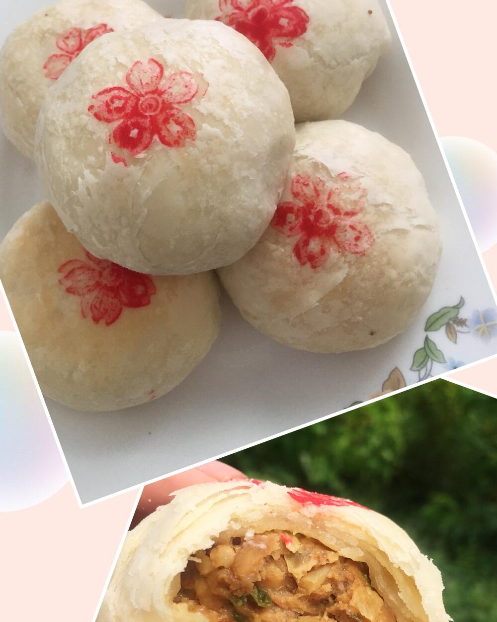 苏式五仁月饼--大包酥快手做出的层次分明