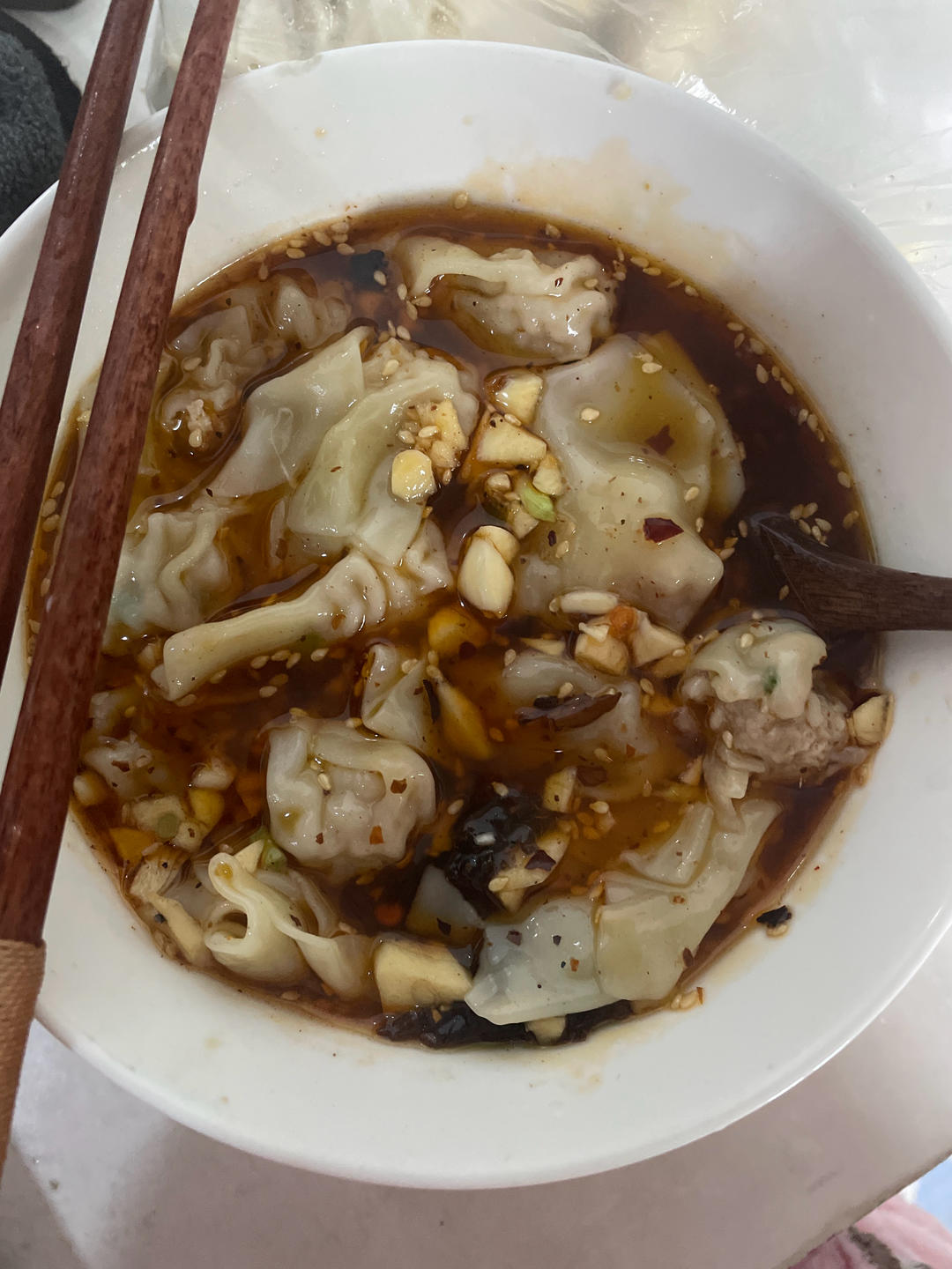 🔥好吃到汤汁都不剩❗️酸汤馄饨❗️