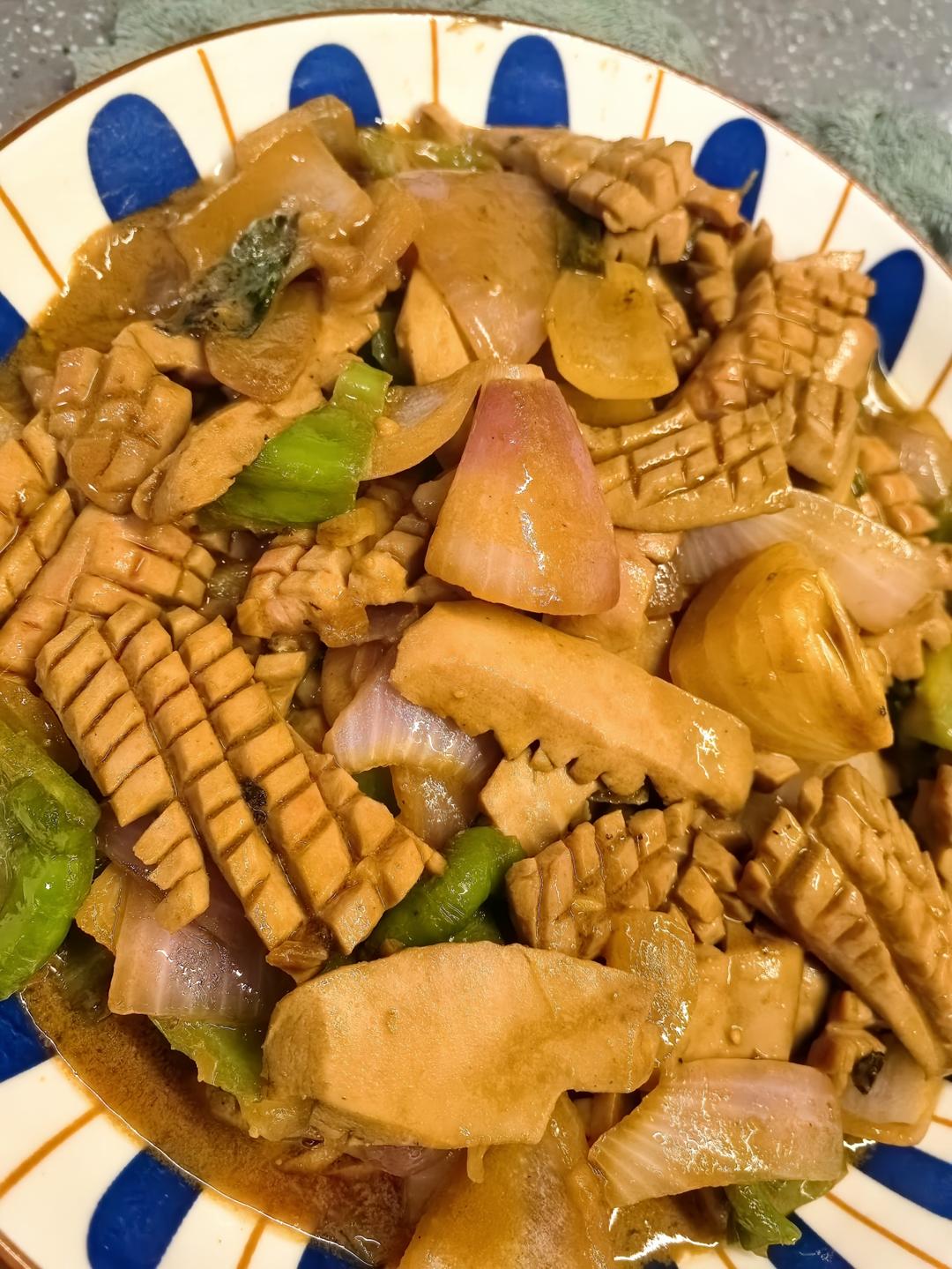 爆炒腰花