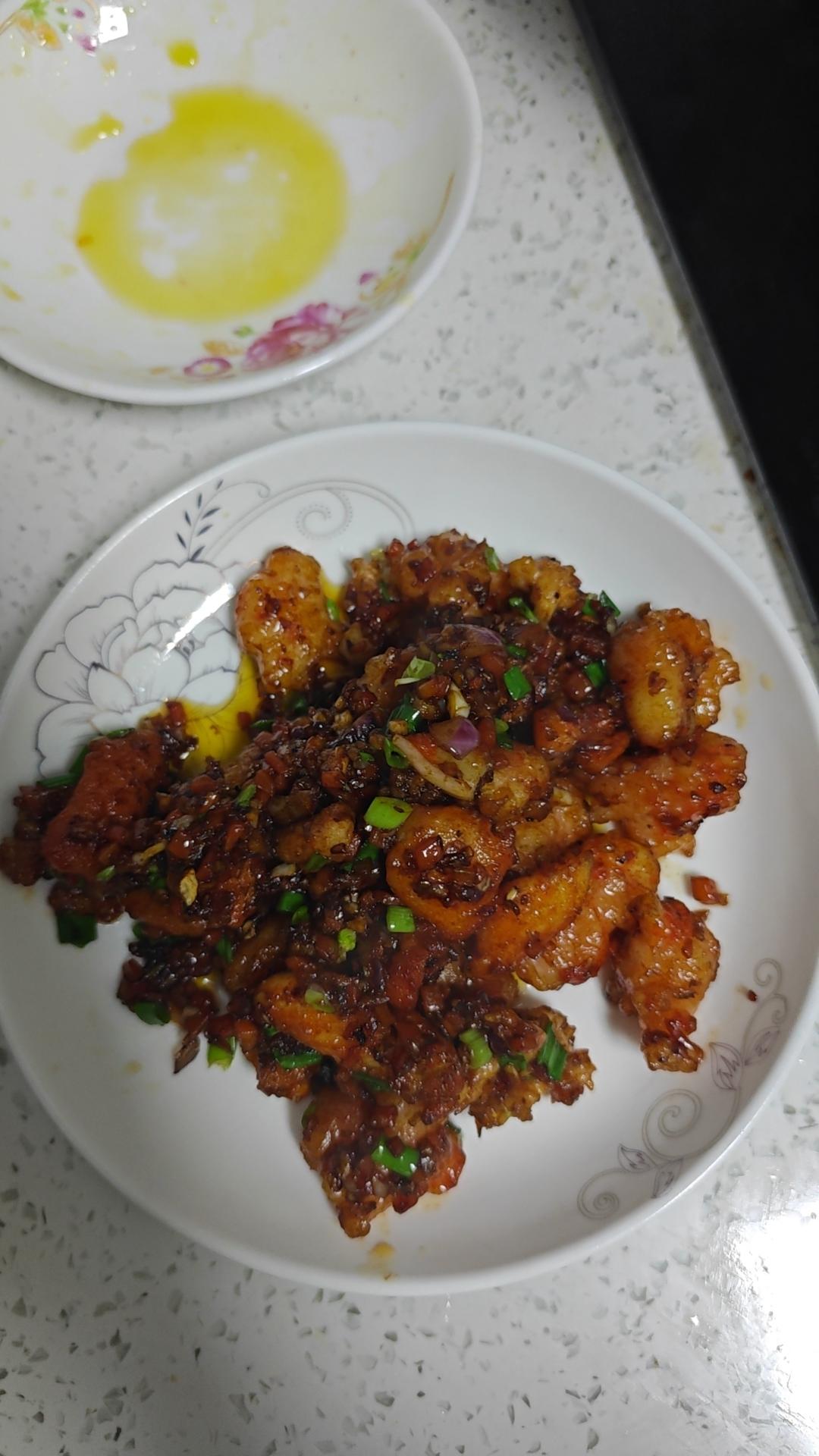 铁板虾滑