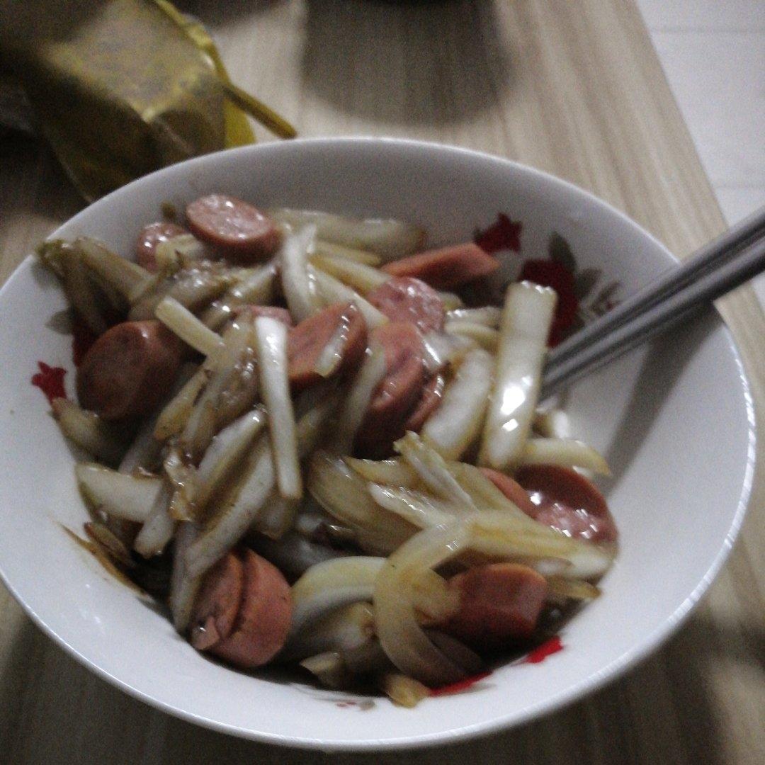 炒大白菜帮子