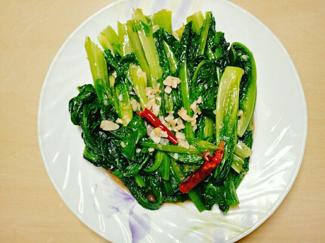 蒜香莴笋尖