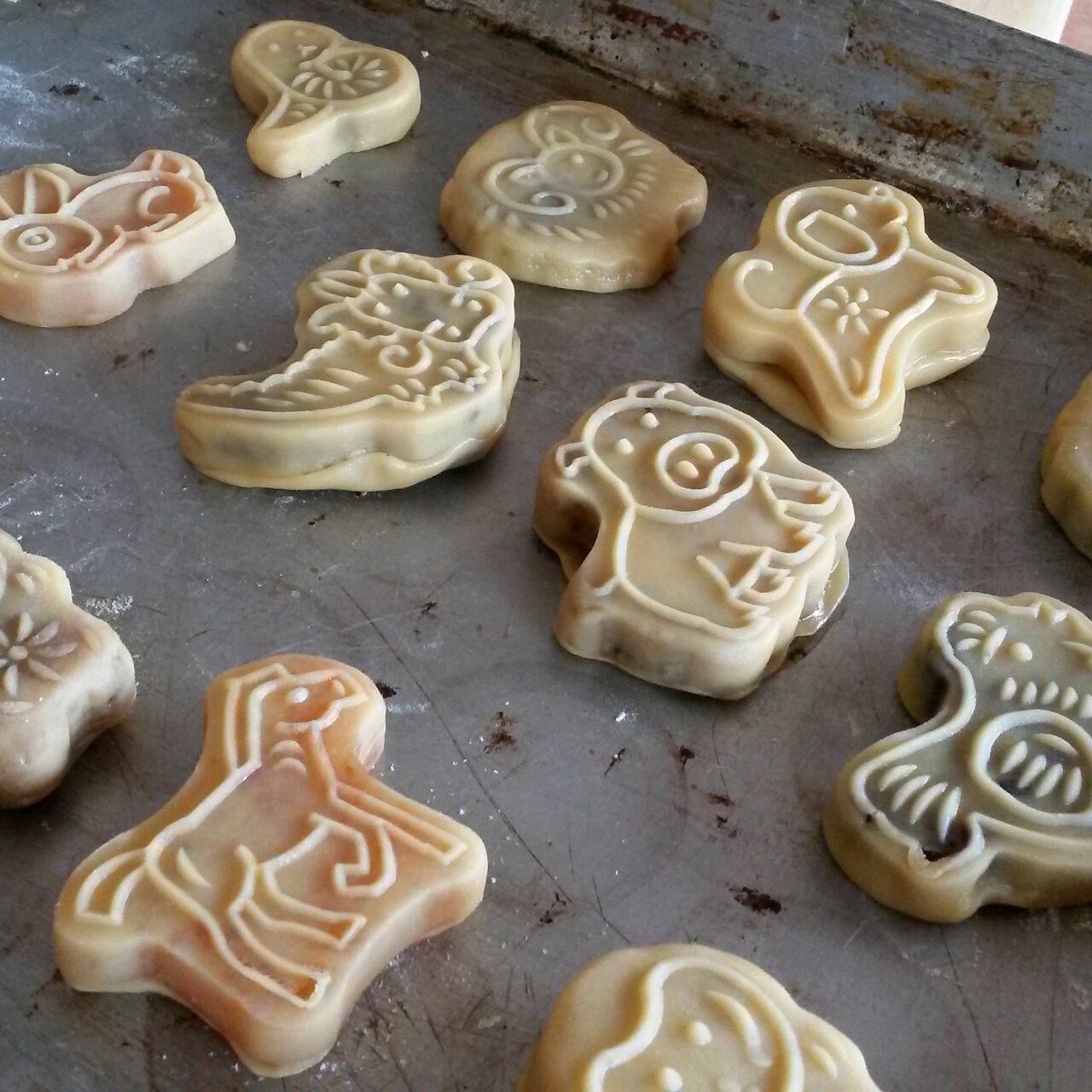 卡通版广式月饼