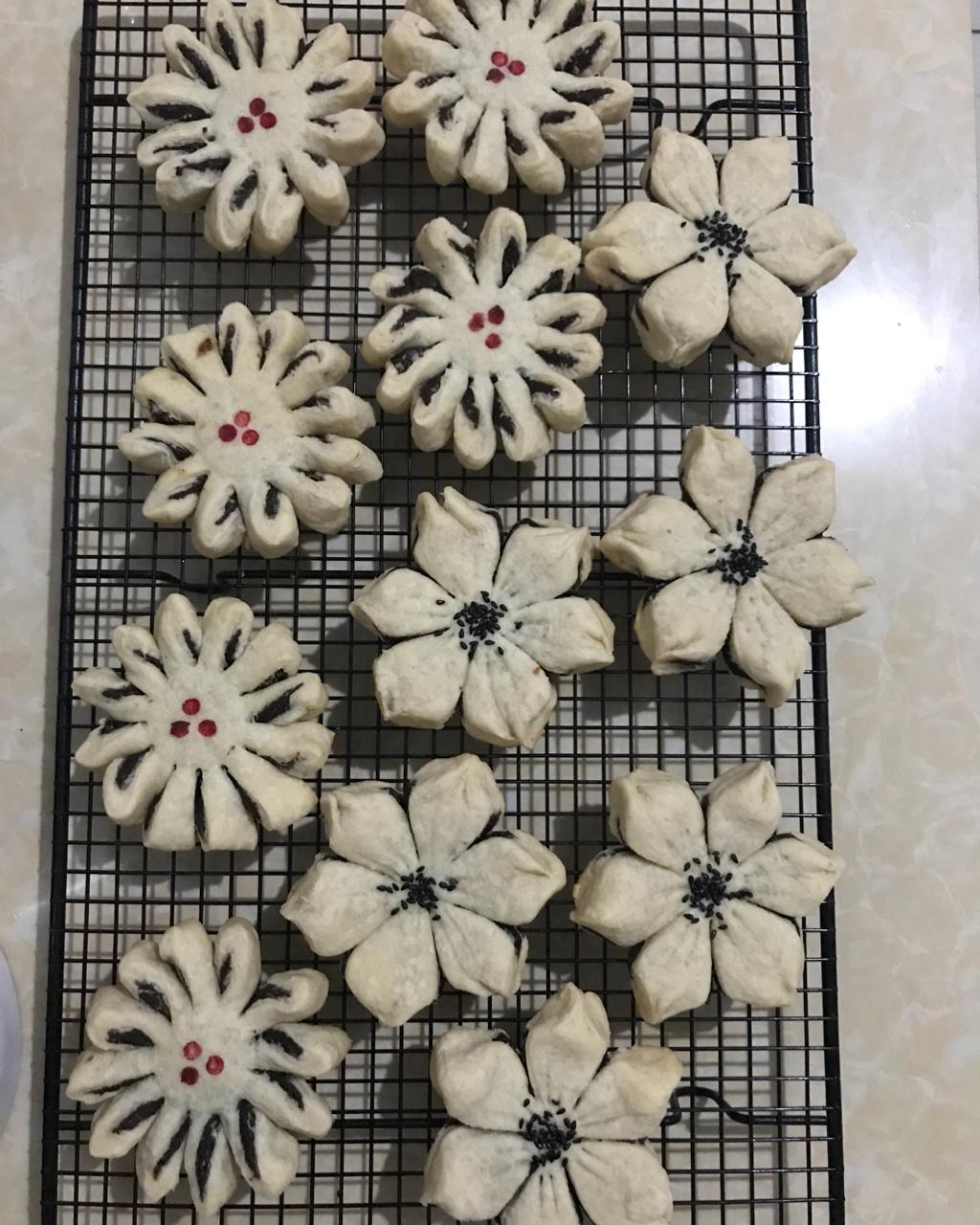 枣花酥，枣泥菊花酥
