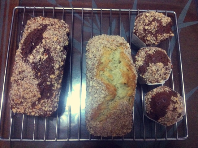 星巴克香蕉核桃蛋糕（Banana loaf）