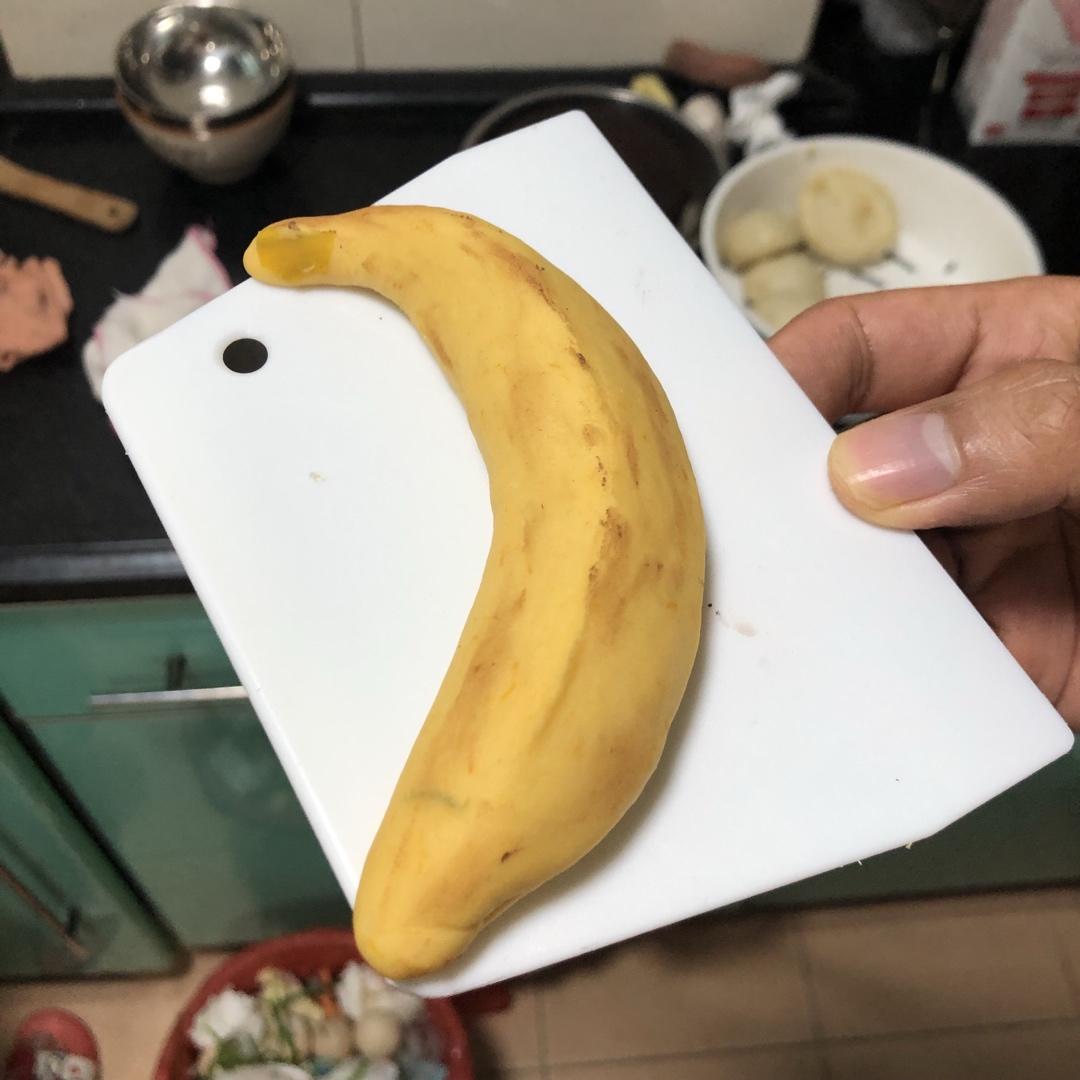香蕉牛奶馒头