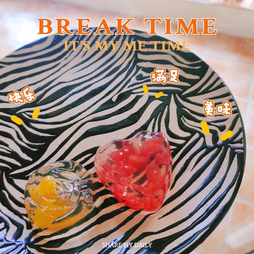 自制水果果冻 (白凉粉版)