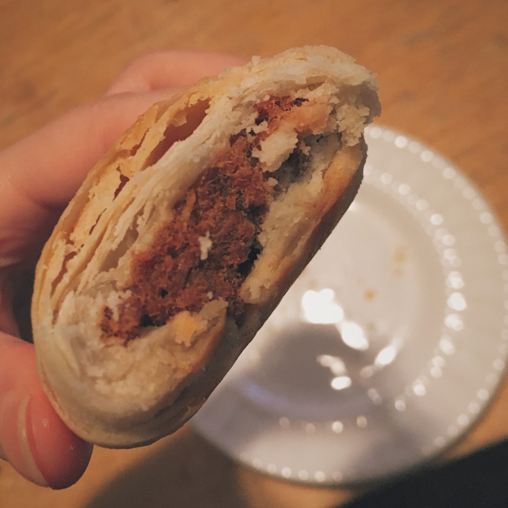 喷香喷香的肉松饼