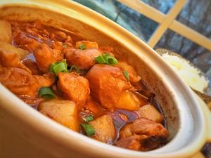 花椒土豆炖鸡的做法 步骤4