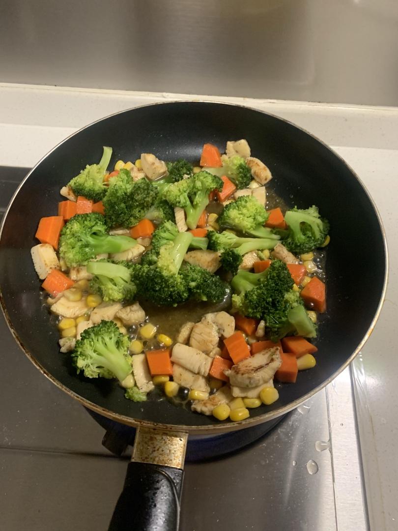 快手营养餐 l 西兰花鸡丁