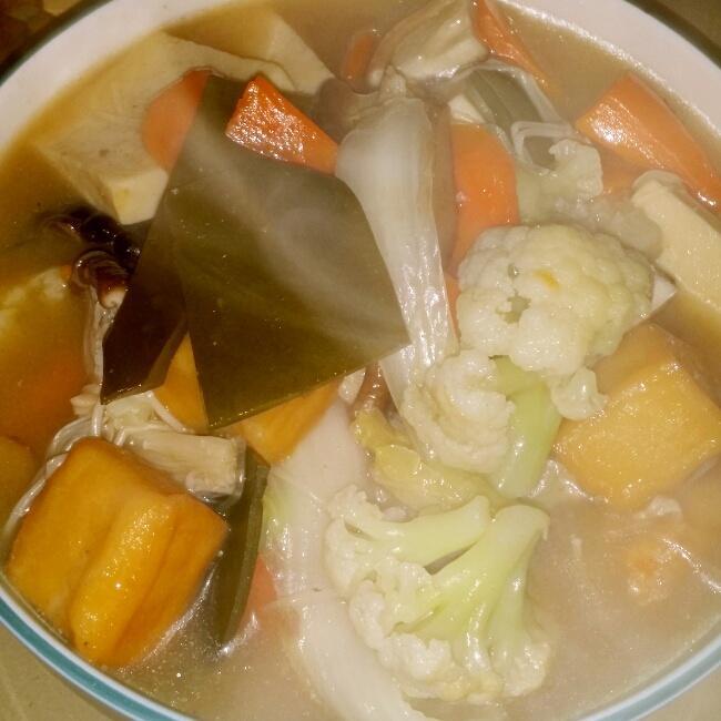 骨汤涮涮锅的做法