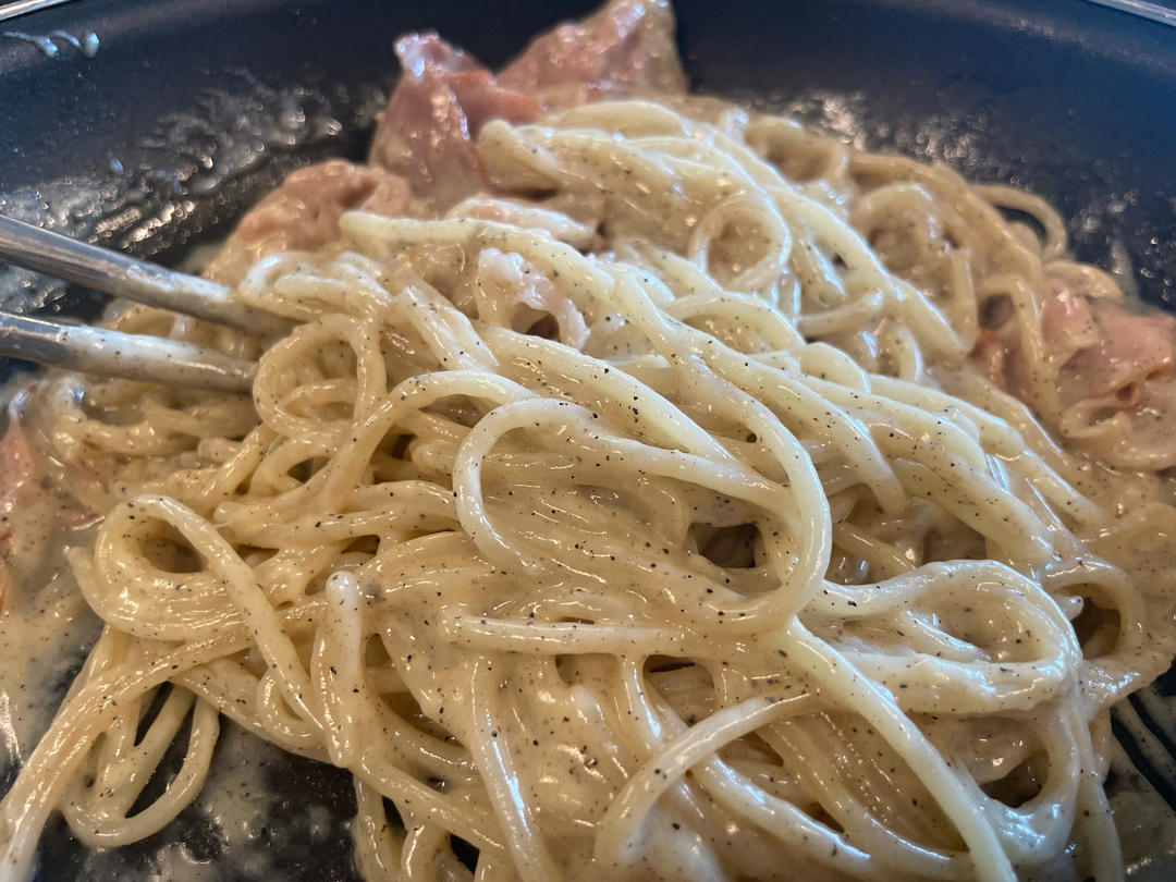 奶油蘑菇意面🍝(我的本命意面！😍)