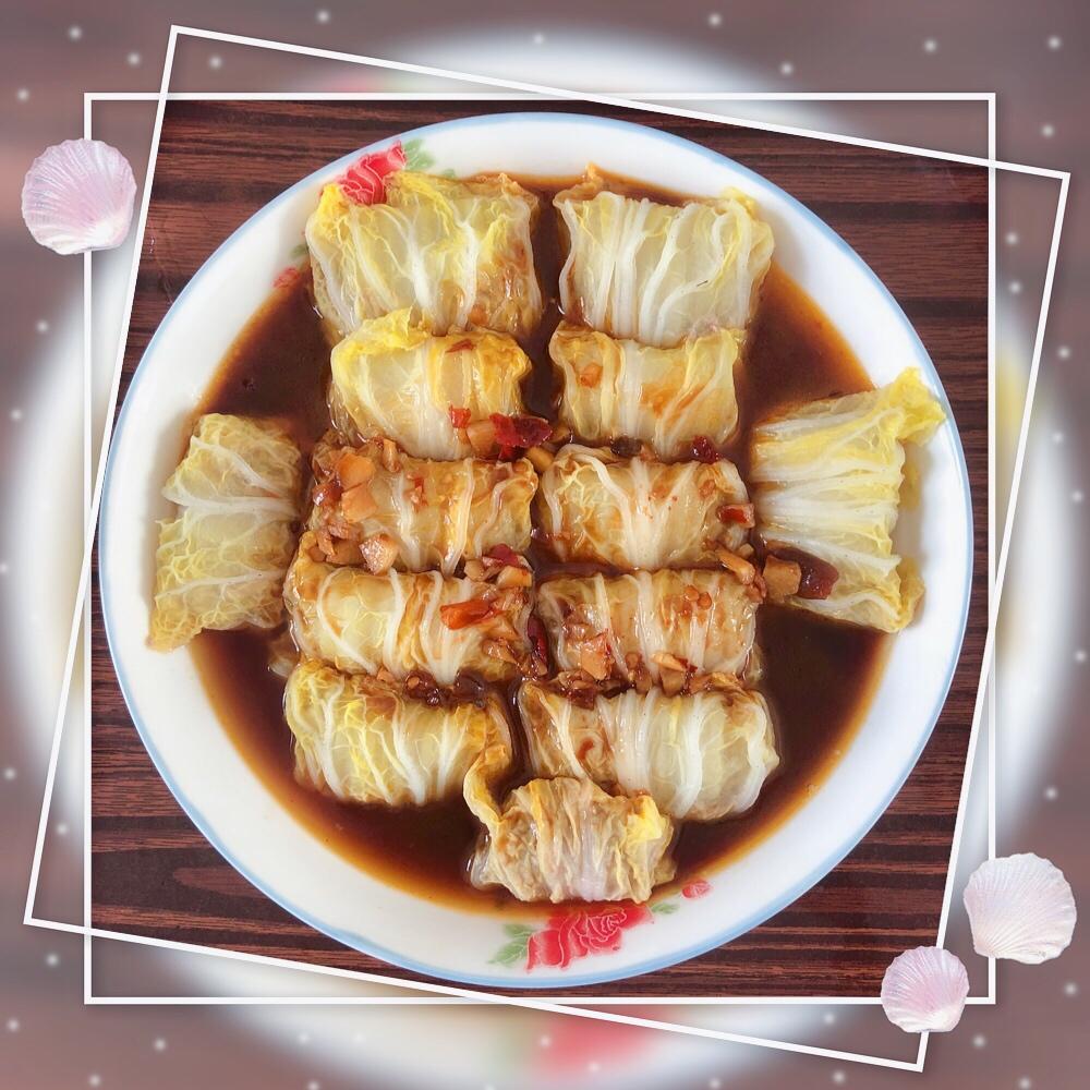 肉酿白菜卷